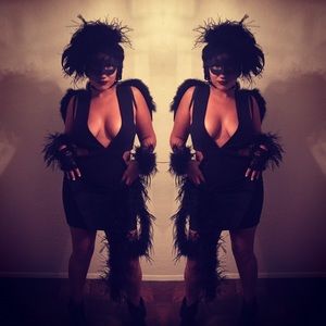 Nasty gal black dress